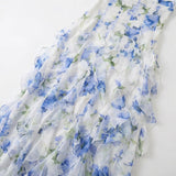 Corset Maxi Dress Holiday Vacation Dress